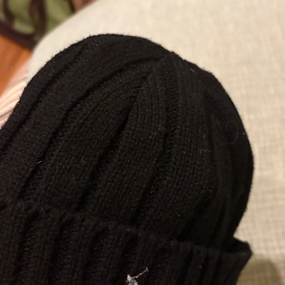Polo Ralph Lauren 100% Lambswool Black Hat